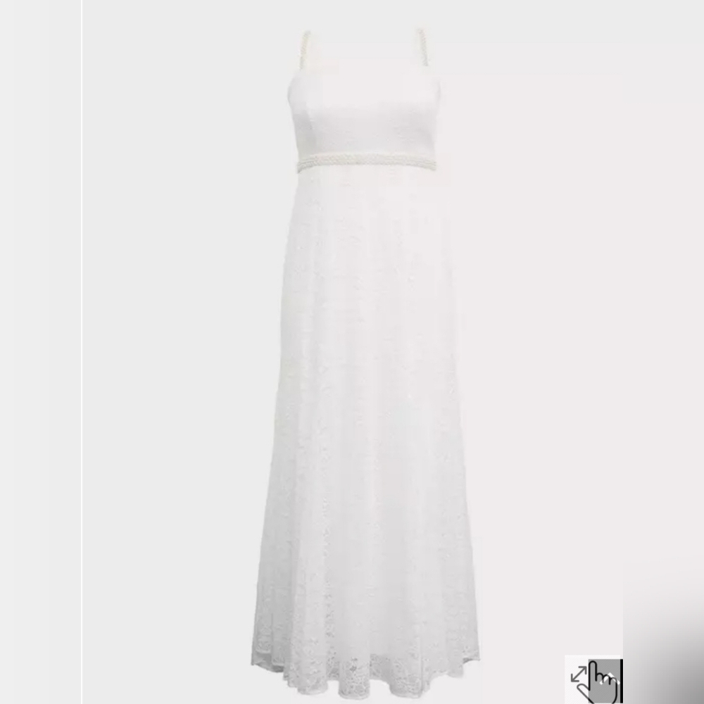 Torrid White Lace Wedding Dress